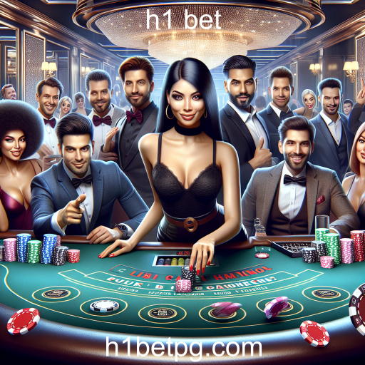 A Experiência do Cassino ao Vivo no h1 bet